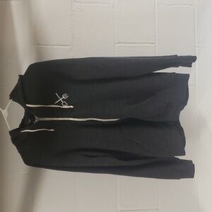 Coaltree Women's Zip Up Large Black Hoodie